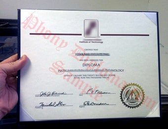 Southern Alberta Institute of Technology - Fake Diploma Sample from Canada